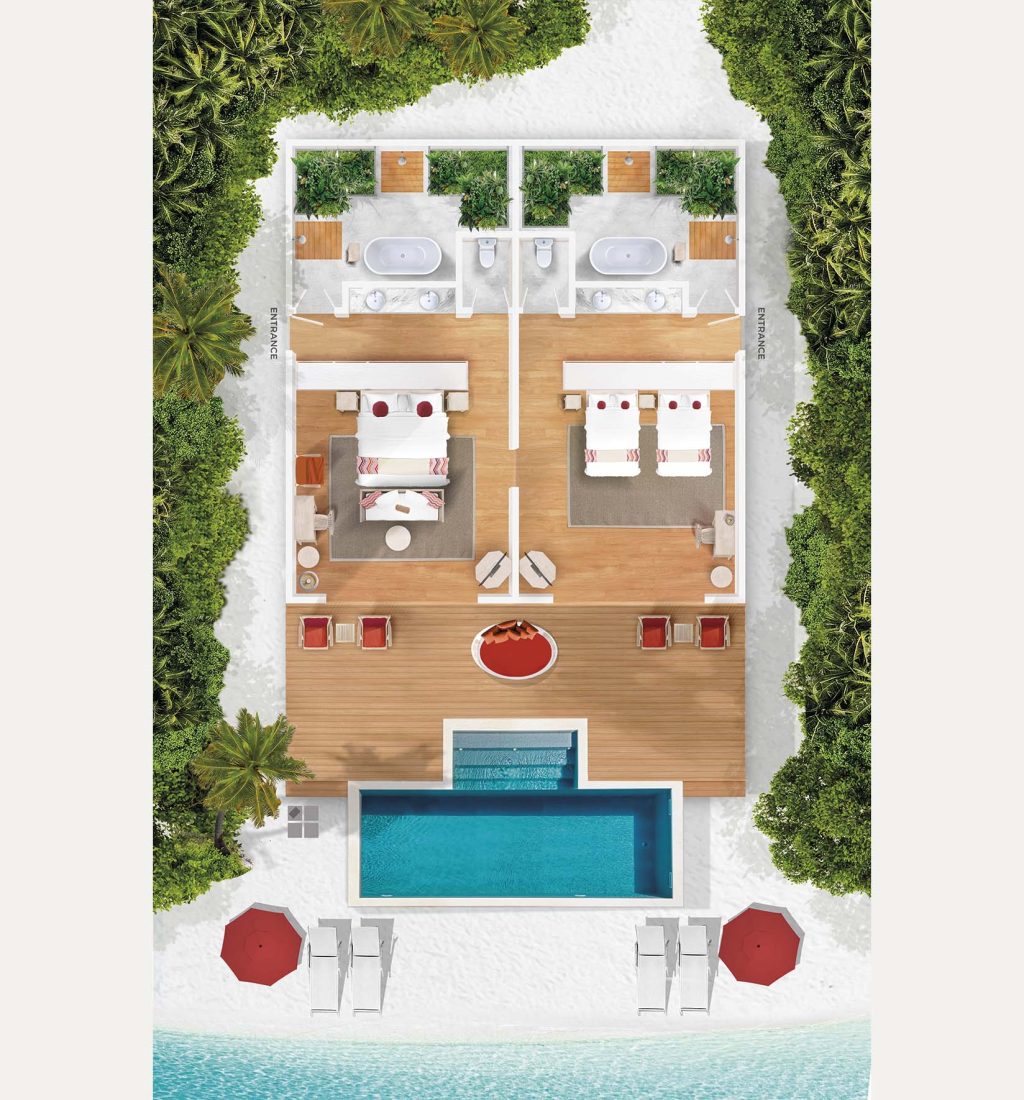 Cora Cora, Maldiverne