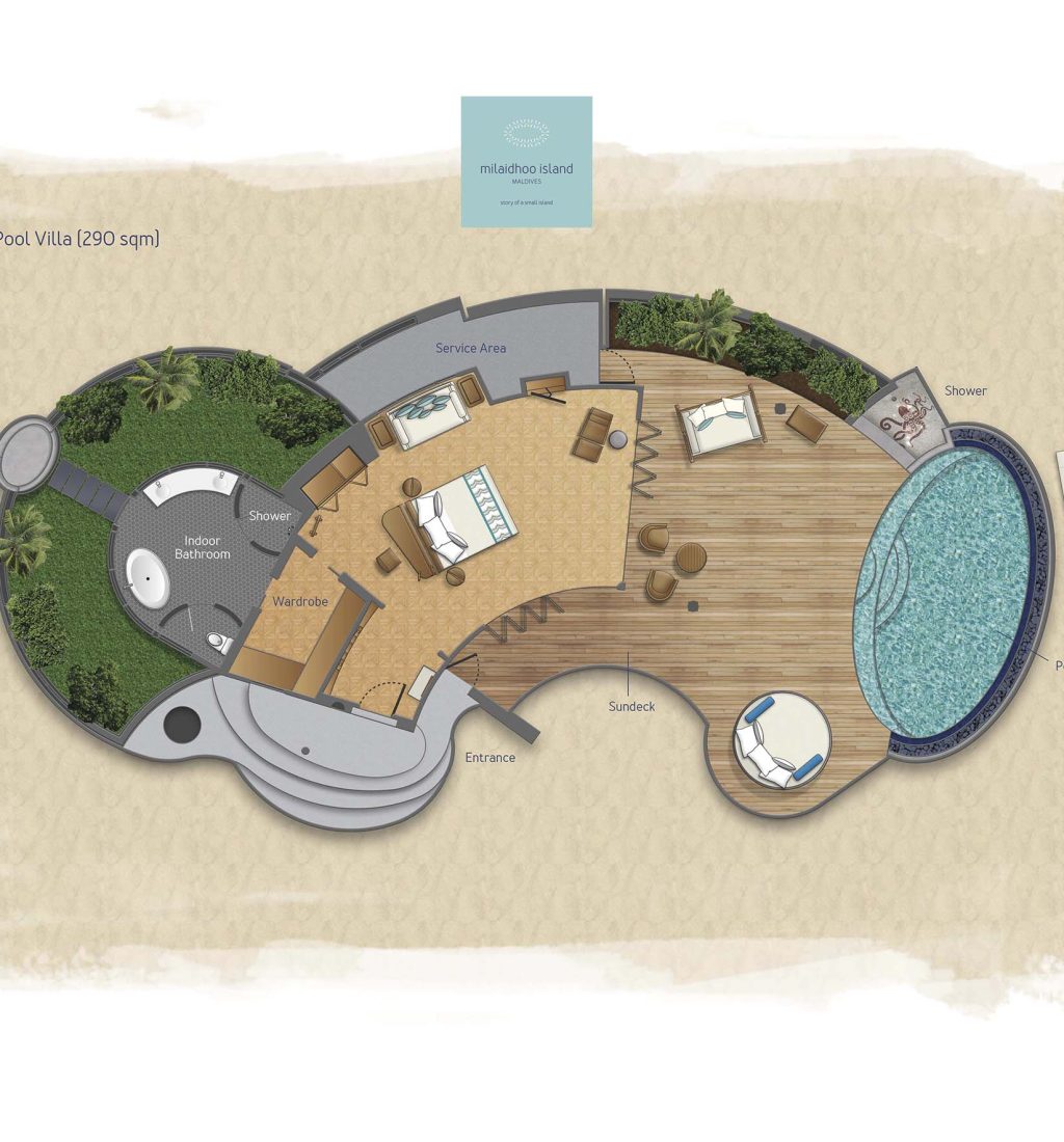 Beach Villa with Private Pool