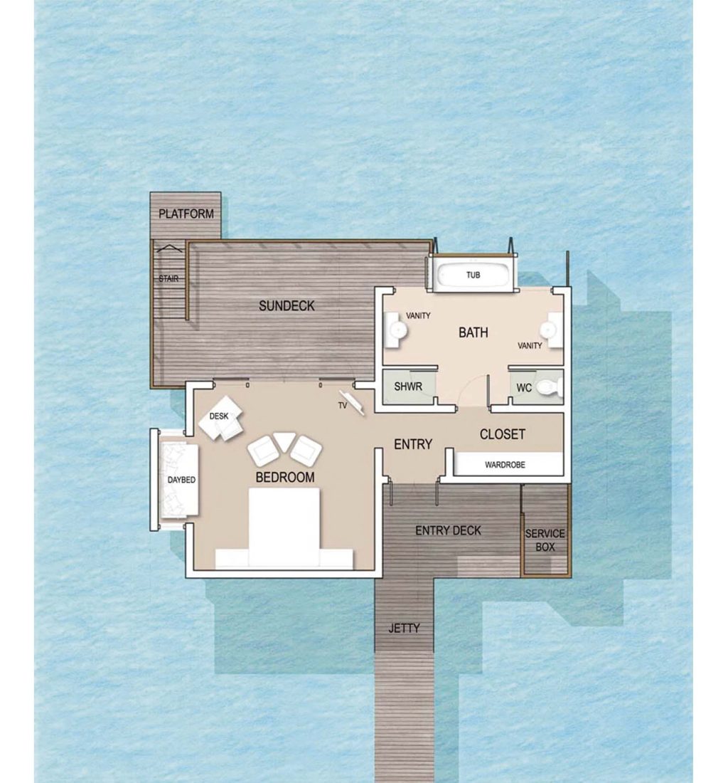 Ocean-Villa-Kandolhu-plantegning