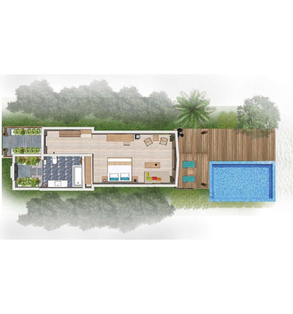 Pool-strandvilla-plantegning-Deluxe-Beach-Pool-Villa-Reethi-Faru