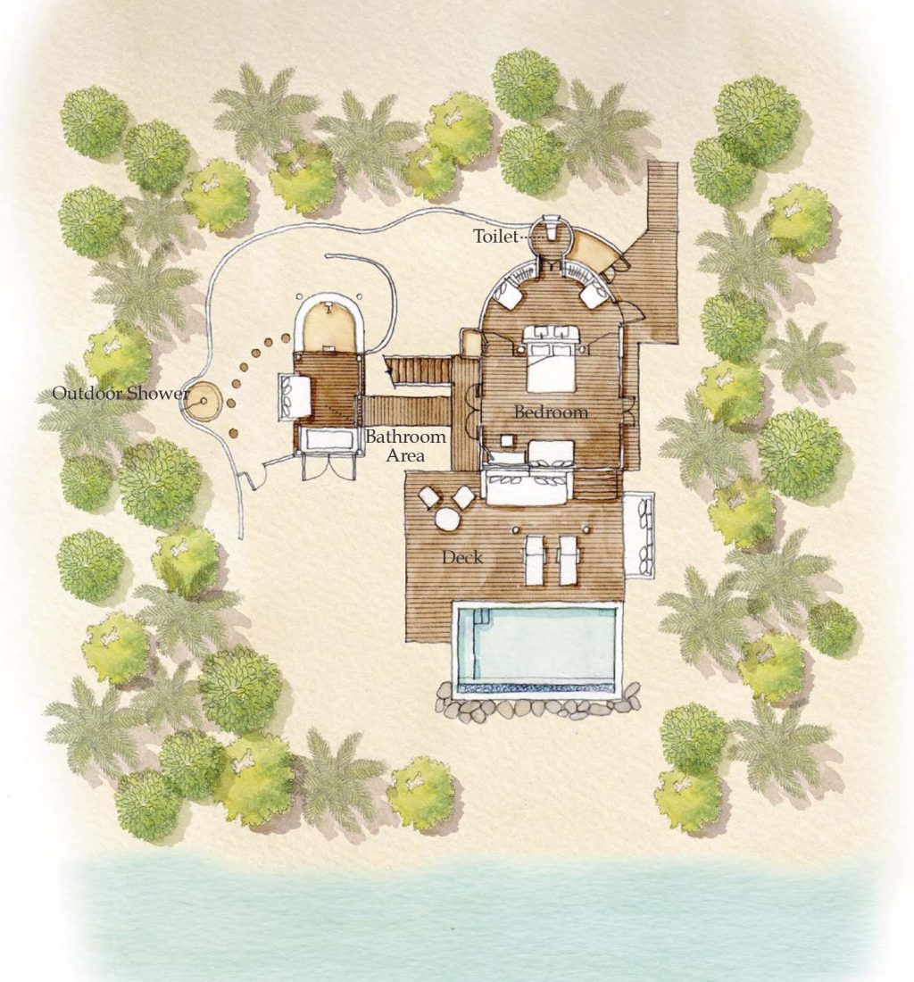 Beach Villa with Pool