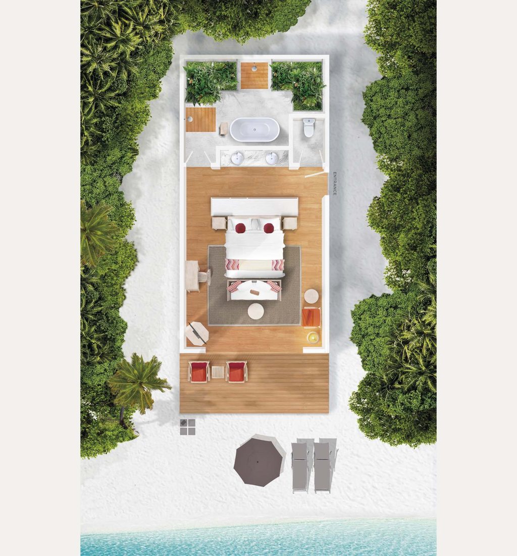 Beach Villa, Cora Cora