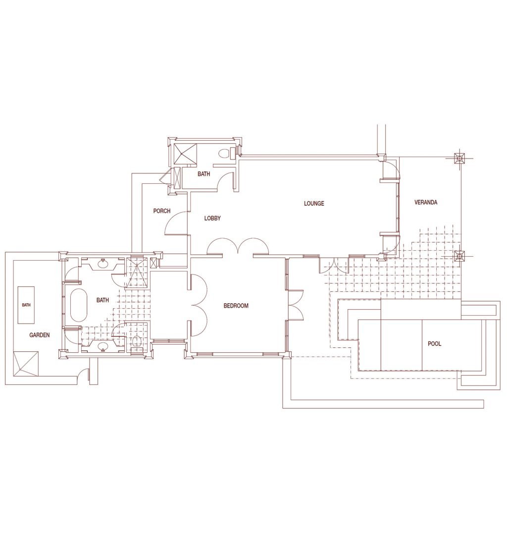 Beach Villa with Pool